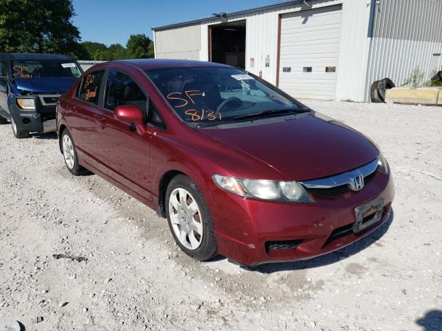 HONDA CIVIC LX 2011 with VIN 19XFA1F52BE016145 - Photo from auction