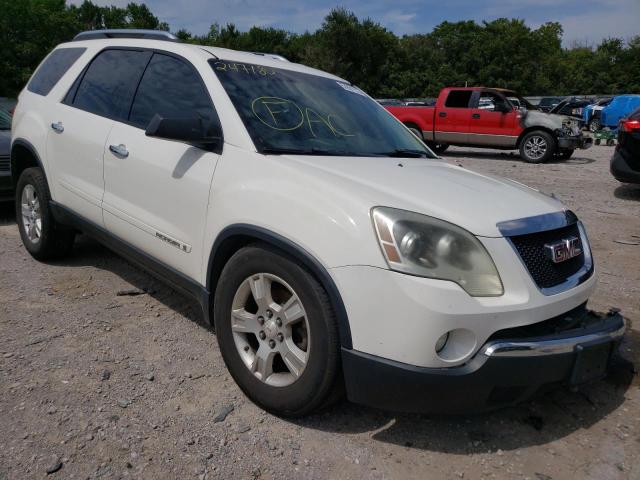 GMC ACADIA SLE 2008 with VIN 1GKER13758J247180 - Photo from auction