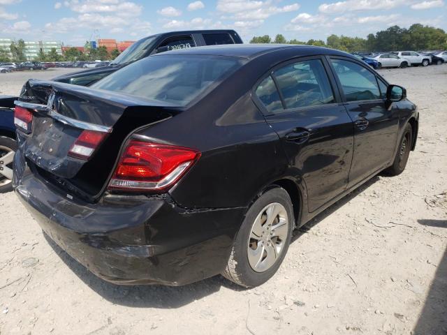Photo 4 from auction – 2013 HONDA CIVIC LX with VIN 2HGFB2F57DH580398