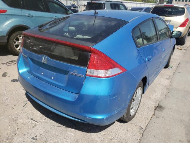 Photo 4 from auction – 2010 HONDA INSIGHT LX with VIN JHMZE2H51AS034649