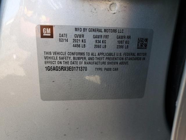 Photo 10 from auction – 2014 CADILLAC ATS with VIN 1G6AG5RX9E0171370