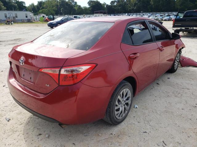 Photo 4 from auction – 2018 TOYOTA COROLLA L with VIN 2T1BURHE5JC106405