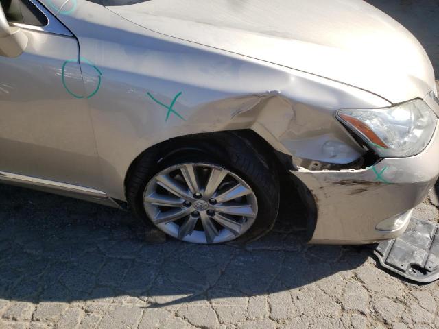 Photo 9 from auction – 2011 LEXUS ES 350 with VIN JTHBK1EG0B2462370