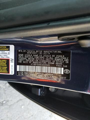Photo 10 from auction – 2014 TOYOTA AVALON HYB with VIN 4T1BD1EBXEU025545
