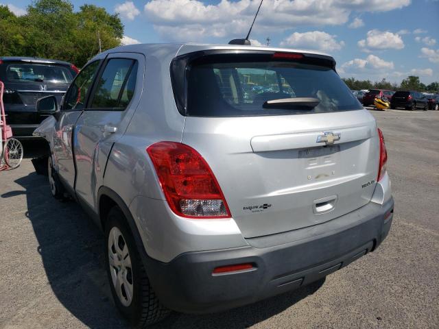 Photo 3 from auction – 2016 CHEVROLET TRAX LS with VIN KL7CJKSB2GB507188