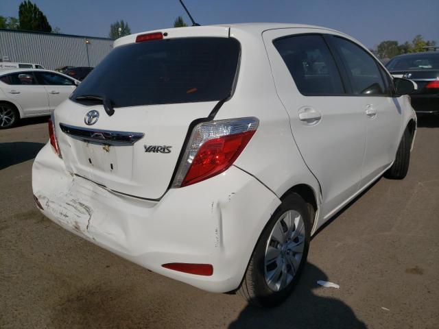 Photo 4 from auction – 2013 TOYOTA YARIS with VIN JTDKTUD37DD560575