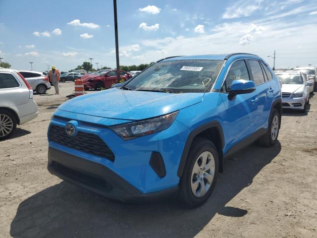 Photo 2 from auction – 2021 TOYOTA RAV4 LE with VIN 2T3G1RFV5MW237152