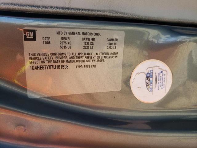 Photo 10 from auction – 2007 BUICK LUCERNE CX with VIN 1G4HE57Y07U161508