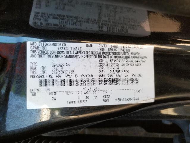 Photo 10 from auction – 2013 FORD FOCUS SE with VIN 1FADP3F23DL246767