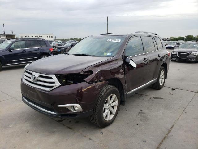 Photo 2 from auction – 2013 TOYOTA HIGHLANDER with VIN 5TDZK3EH2DS099974