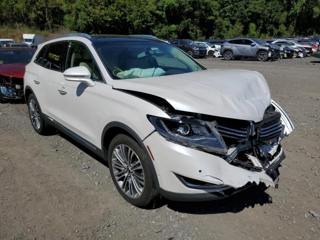 LINCOLN MKX RESERV 2016 with VIN 2LMPJ8LR5GBL34814 - Photo from auction