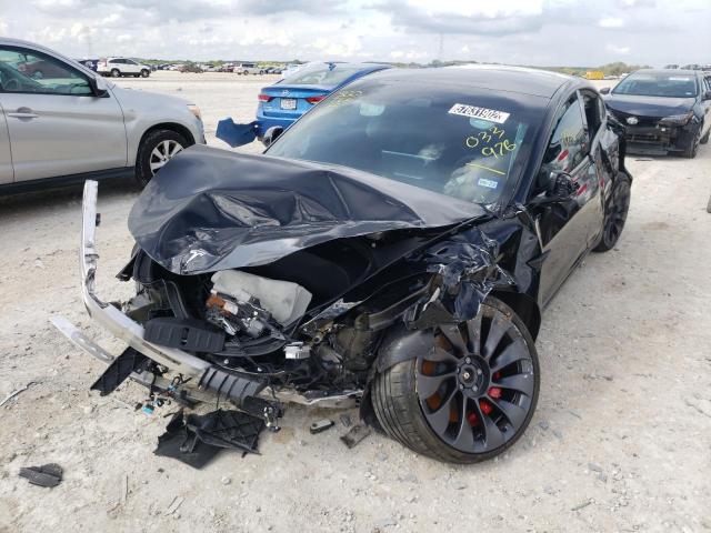 Photo 2 from auction – 2021 TESLA MODEL 3 with VIN 5YJ3E1EC3MF033976