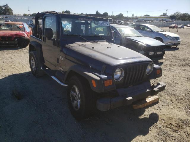 JEEP WRANGLER X 2005 with VIN 1J4FA39S45P379820 - Photo from auction