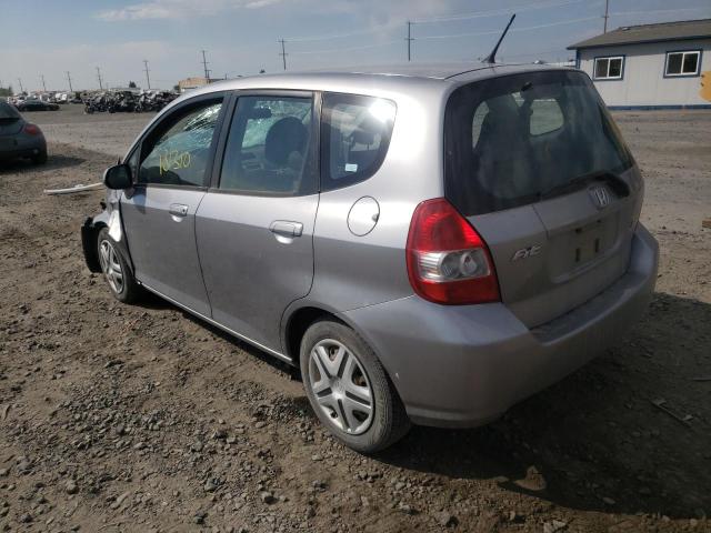 Photo 3 from auction – 2007 HONDA FIT with VIN JHMGD38487S056454