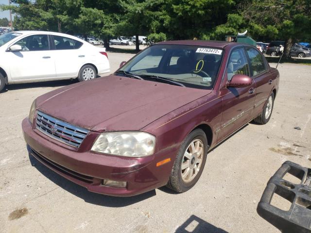 Photo 2 from auction – 2002 KIA OPTIMA MAG with VIN KNAGD126725119435