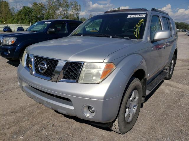 Photo 2 from auction – 2005 NISSAN PATHFINDER with VIN 5N1AR18W95C746909