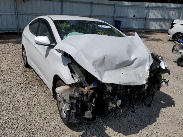 Photo 1 from auction – 2016 HYUNDAI ELANTRA SE with VIN 5NPDH4AE7GH793645