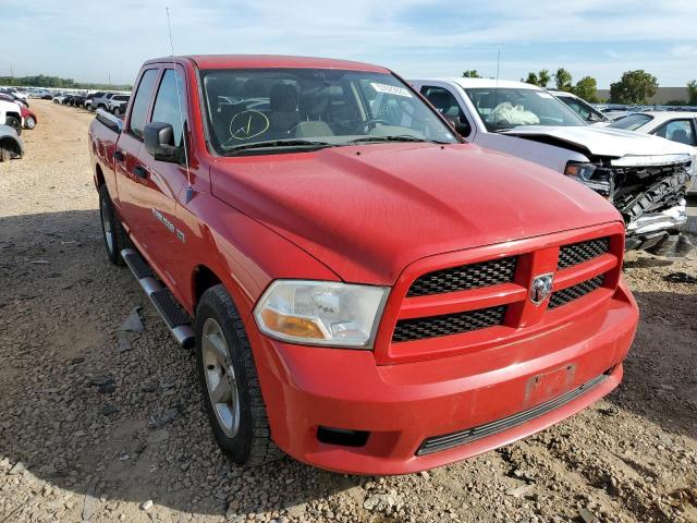 DODGE RAM 1500 S 2012 with VIN 1C6RD7FT7CS217857 - Photo from auction