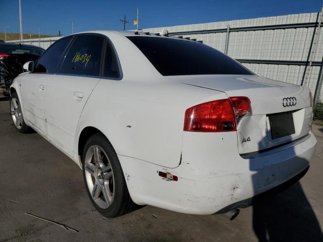 Photo 3 from auction – 2007 AUDI A4 2.0T QU with VIN WAUDF78E57A174771
