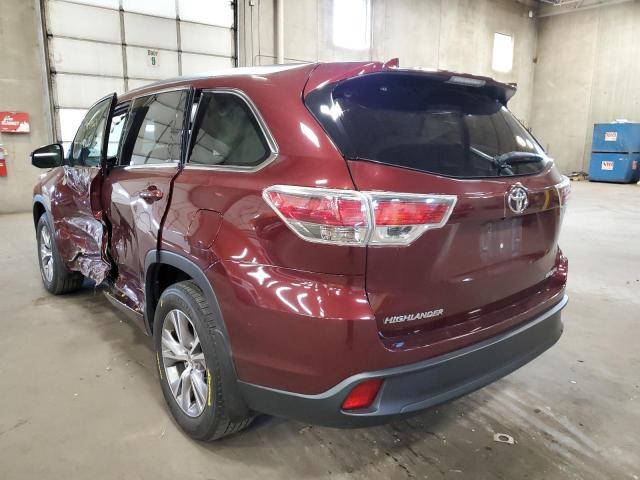 Zdjęcie 3 z aukcji – 2015 TOYOTA HIGHLANDER z VIN 5TDJKRFH0FS164127