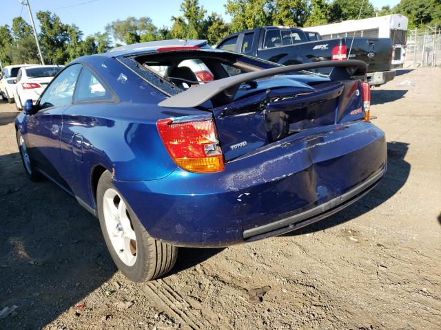 Photo 3 from auction – 2000 TOYOTA CELICA GT- with VIN JTDDY38T9Y0020799