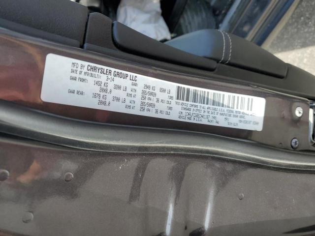 Photo 10 from auction – 2014 JEEP GRAND CHER with VIN 1C4RJFCG6EC441167