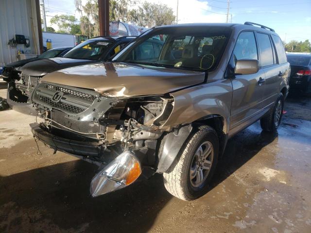 Photo 2 from auction – 2005 HONDA PILOT EXL with VIN 5FNYF18545B033700