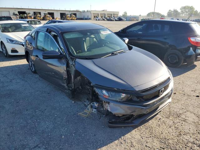 HONDA CIVIC EX 2019 with VIN 19XFC1F30KE009798 - Photo from auction