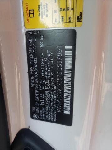 Photo 10 from auction – 2011 BMW 328 I with VIN WBADW3C51BE537861