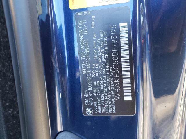 Zdjęcie 10 z aukcji – 2011 BMW 328 XI z VIN WBAKF3C50BE793125