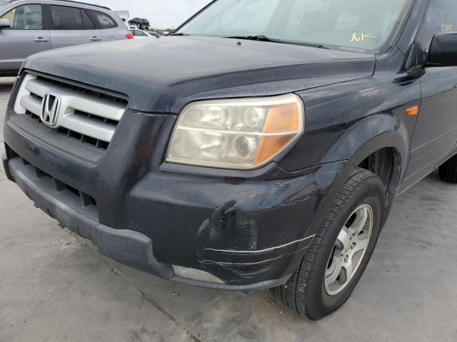 Photo 9 from auction – 2007 HONDA PILOT EXL with VIN 5FNYF28727B039490