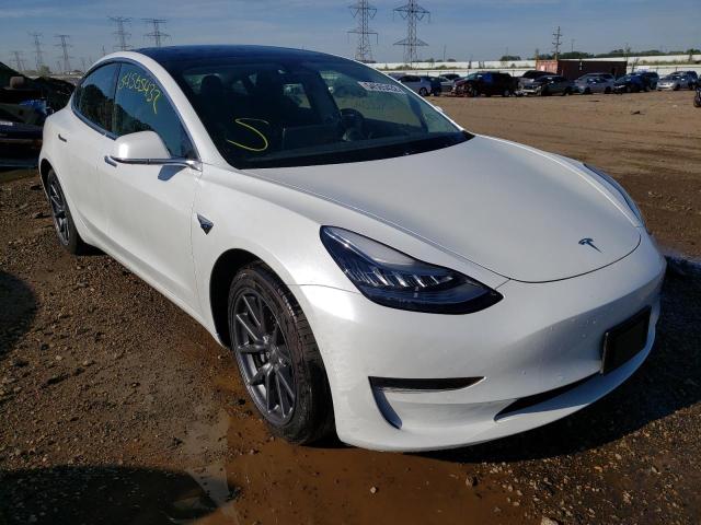 TESLA MODEL 3 2020 with VIN 5YJ3E1EA5LF737089 - Photo from auction