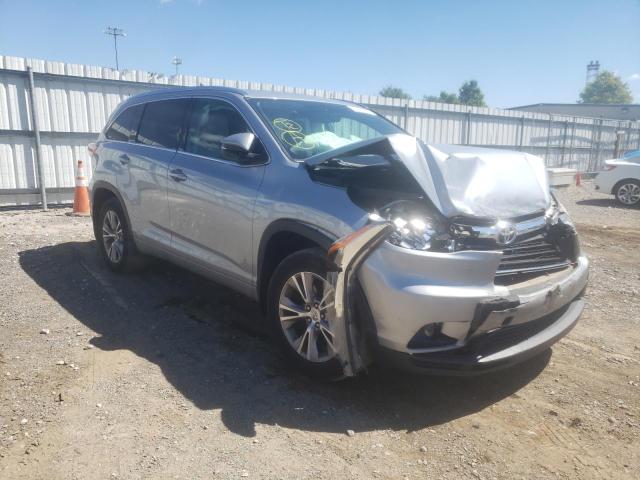 TOYOTA HIGHLANDER 2014 с VIN 5TDJKRFH0ES055259 - Фото с аукциона