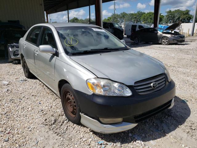 TOYOTA COROLLA CE 2004 with VIN 1NXBR32E64Z244786 - Photo from auction