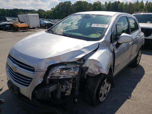 Photo 2 from auction – 2016 CHEVROLET TRAX LS with VIN KL7CJKSB2GB507188