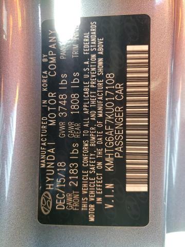 Photo 10 from auction – 2019 HYUNDAI VELOSTER B with VIN KMHTG6AF7KU017108