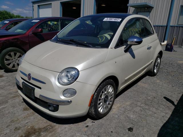 Photo 2 from auction – 2013 FIAT 500 LOUNGE with VIN 3C3CFFCR1DT574256