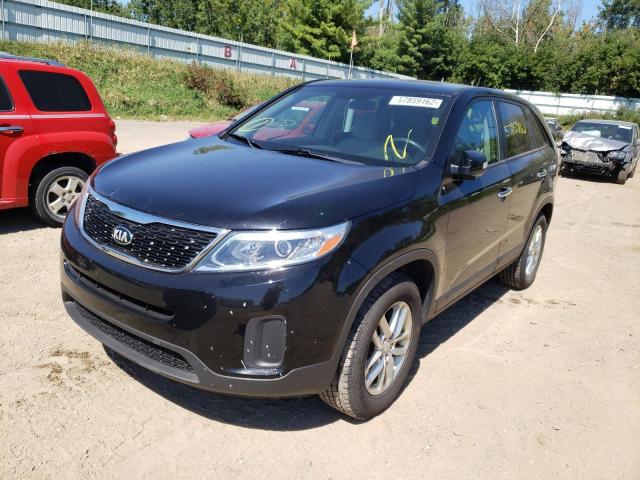 Photo 2 from auction – 2015 KIA SORENTO LX with VIN 5XYKT3A69FG658200