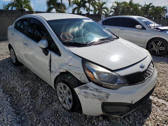 KIA RIO LX 2014 مع رقم تعريف المركبة KNADM4A31E6356609 - صورة من المزاد