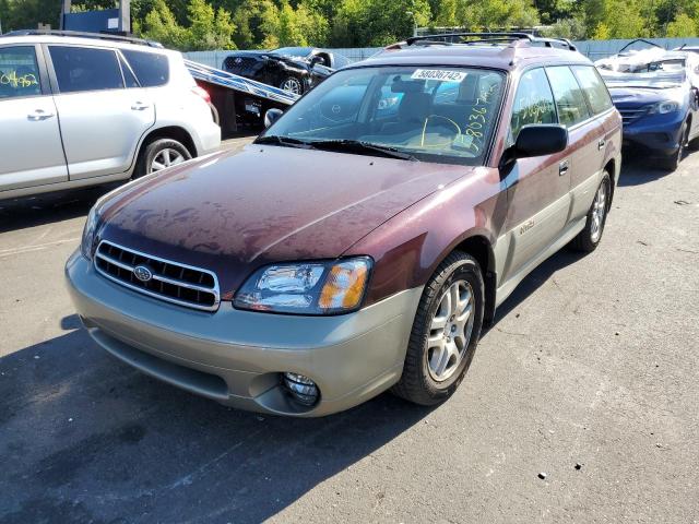 Photo 2 from auction – 2001 SUBARU LEGACY OUT with VIN 4S3BH665217607291