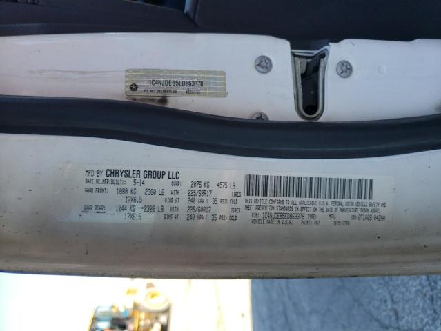 Photo 10 from auction – 2014 JEEP COMPASS LA with VIN 1C4NJDEB5ED863378