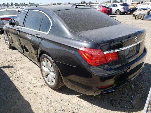 Photo 3 from auction – 2011 BMW 7 SERIES with VIN WBAKC8C59BC432073