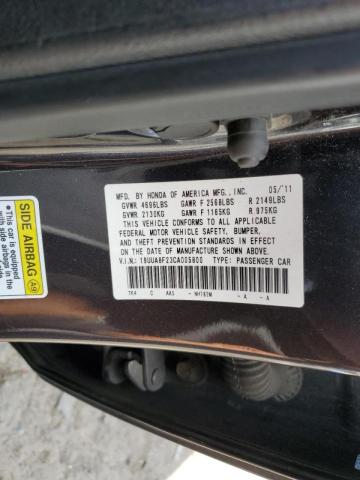 Photo 10 from auction – 2012 ACURA TL with VIN 19UUA8F23CA005800