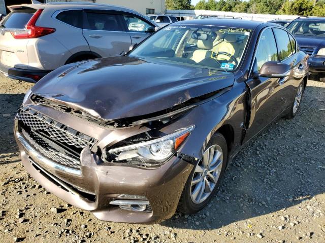 Photo 2 from auction – 2015 INFINITI Q50 BASE with VIN JN1BV7AR8FM397994
