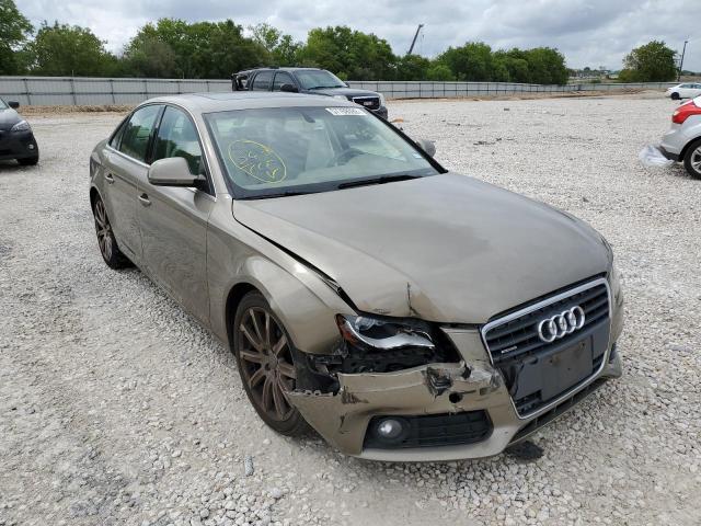 AUDI A4 PREMIUM 2009 with VIN WAUSF78K89A107548 - Photo from auction