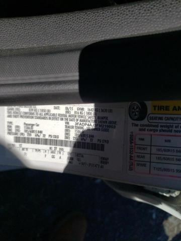 Photo 10 from auction – 2015 FORD FIESTA S with VIN 3FADP4AJ3FM219803
