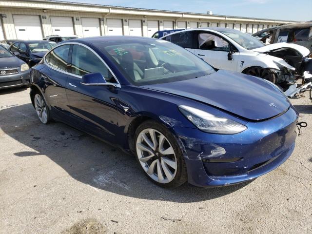TESLA MODEL 3 2018 with VIN 5YJ3E1EB8JF185383 - Photo from auction