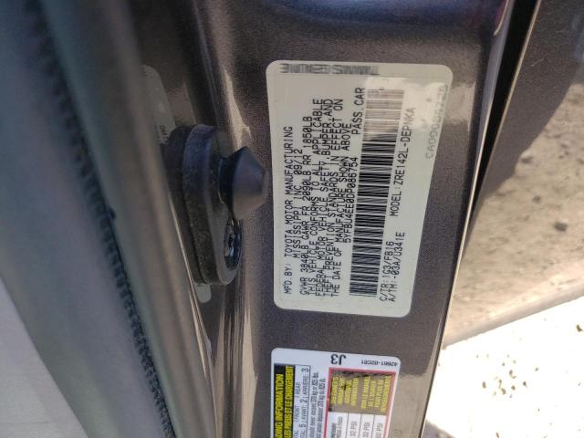 Photo 10 from auction – 2013 TOYOTA COROLLA BA with VIN 5YFBU4EE0DP086754