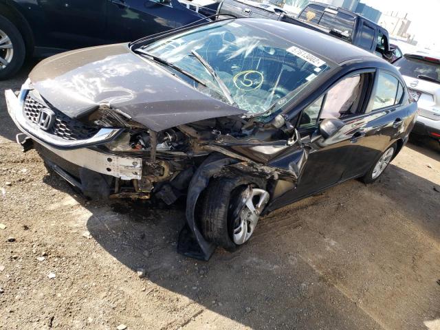 Photo 2 from auction – 2013 HONDA CIVIC LX with VIN 2HGFB2F57DH580367