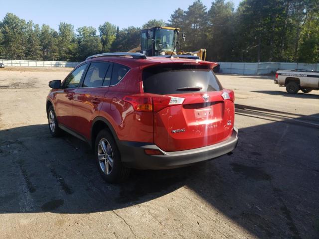 Photo 3 from auction – 2015 TOYOTA RAV4 XLE with VIN 2T3RFREV6FW277061